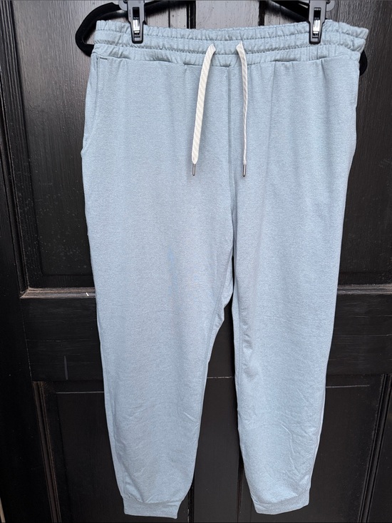 Vuori Pants - Vuori Sky Blue Drawstring Joggers